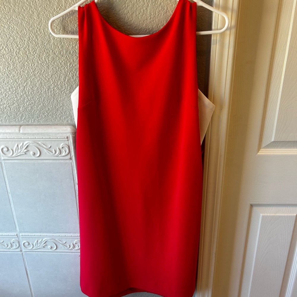 Felicity & Coco Vibrant Red Backless Dress